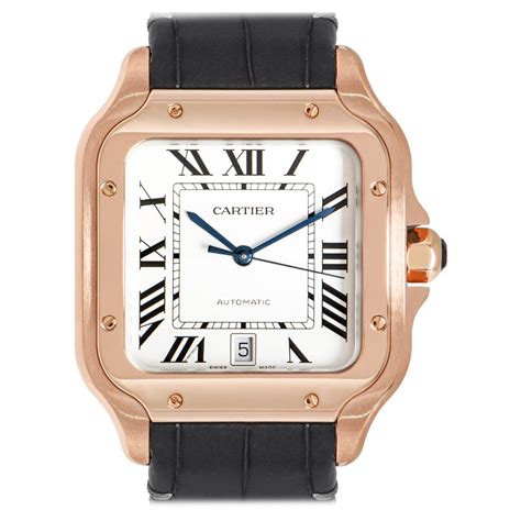 orologio cartier uomo oro diamanti|cartier orologi uomo.